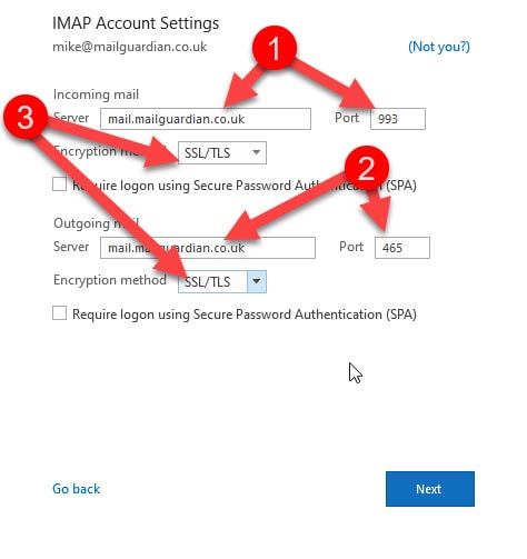 Werkloos Goed gevoel omvang How to setup your cPanel / Roundcube email account in Outlook - HealthHosts