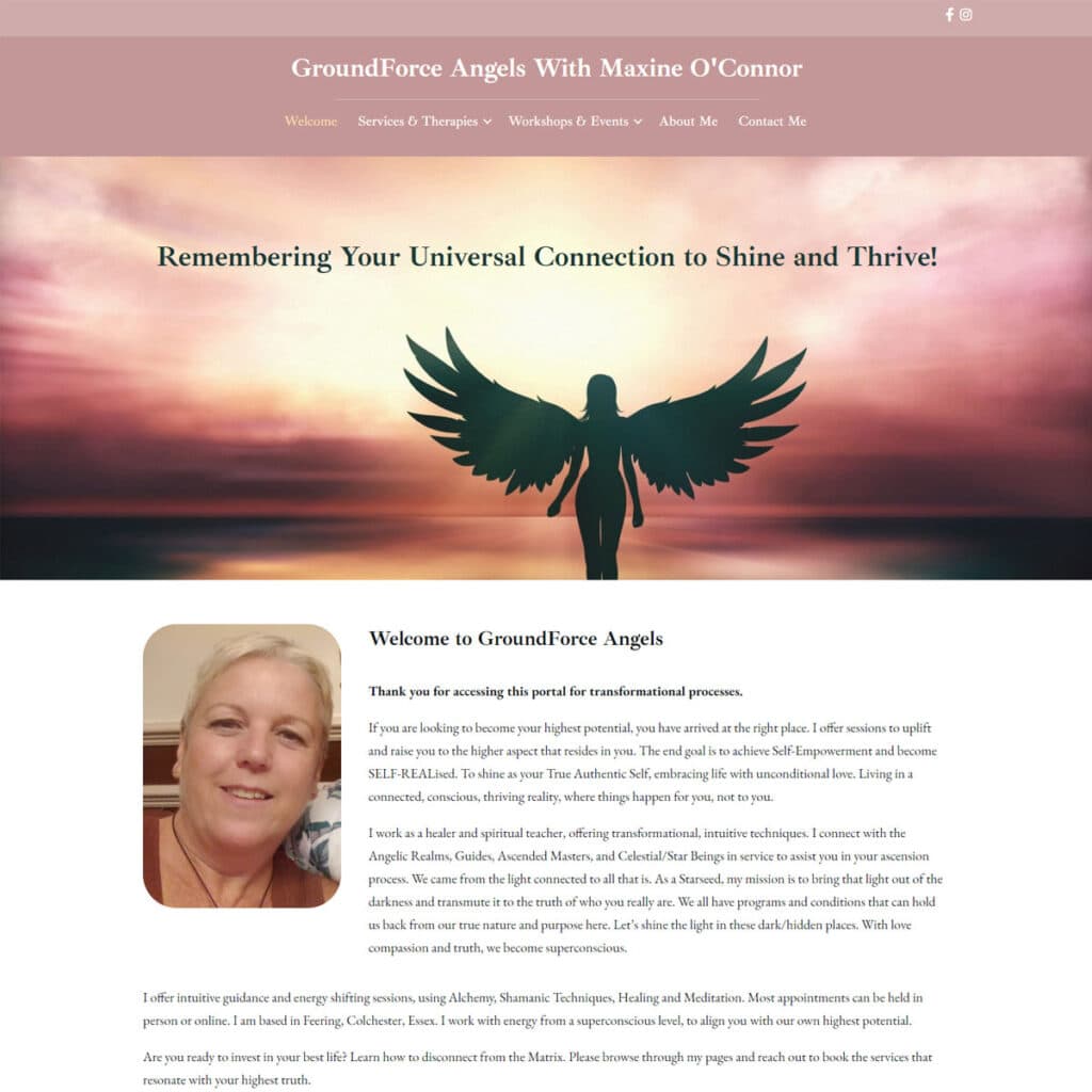 GroundForce Angels website