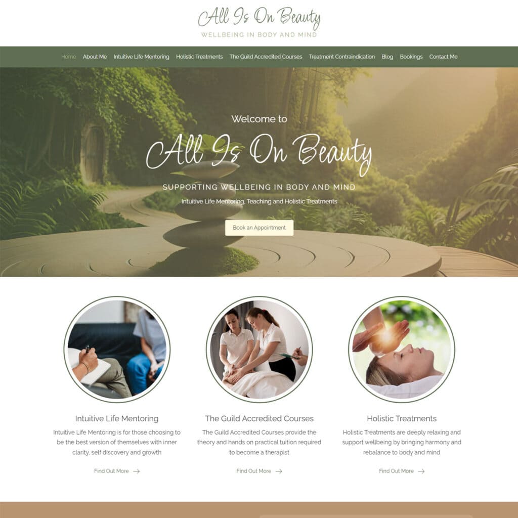 All is on Beauty website