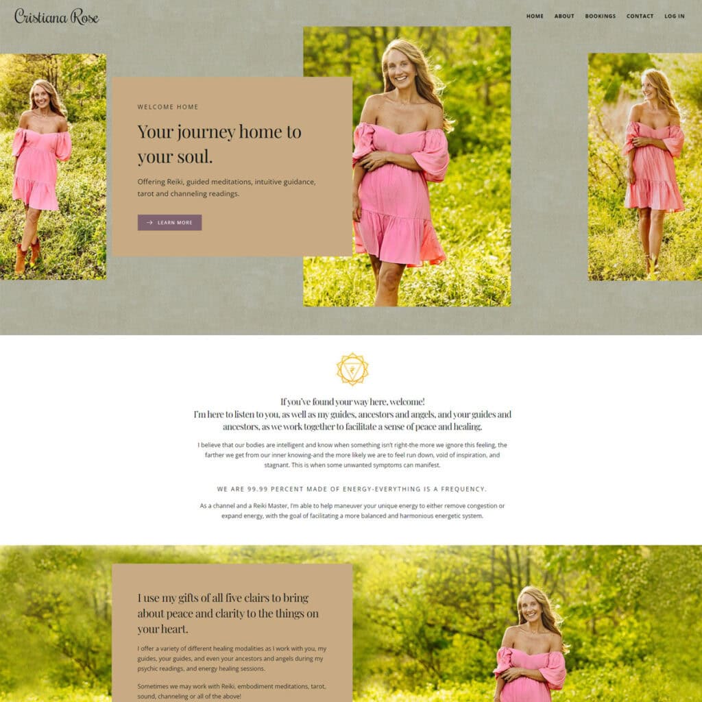 Cristiana Rose website