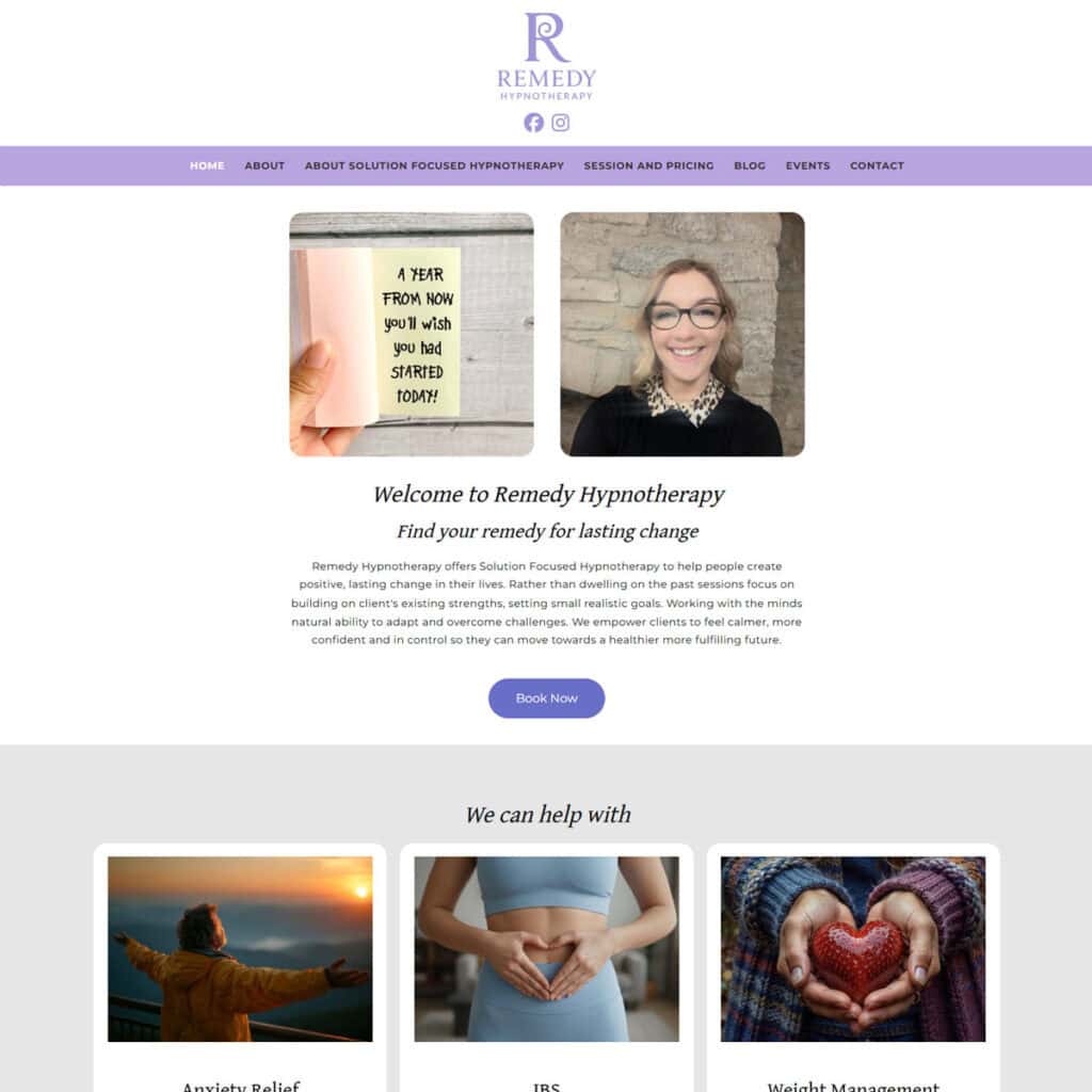 Remedy Hypnotherapy