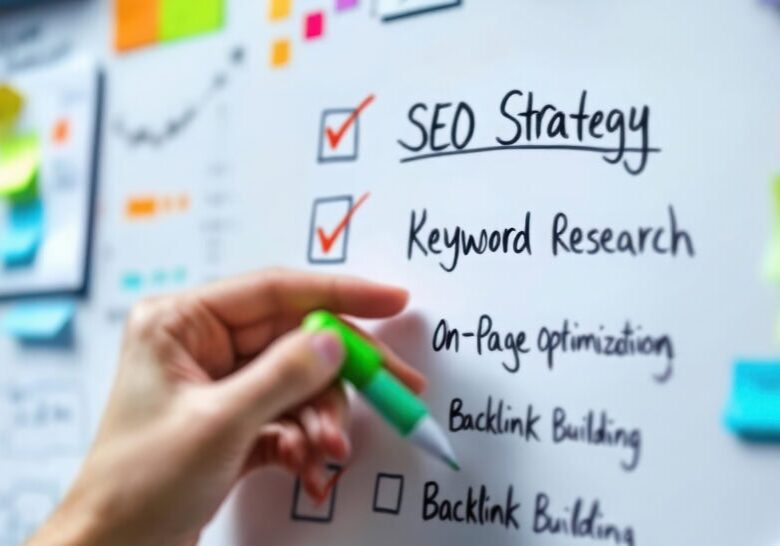 Effective SEO Strategy Checklist for Website Optimization Success: Keyword Research, On-Page Optimization, Backlink Building and more