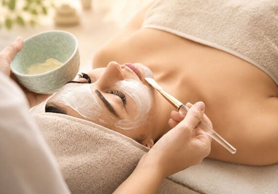 Beauty therapy treatment for relaxation and self care